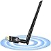 Produktbild Auervo WLAN Stick, 1200Mbit/s WiFi Adapter, Dual Band 5.8GHz 866Mbps/2.4GHz 300Mbps USB WiFi Dongle mit 5dBi Antenne für Windows XP/ 7/8/ 8.1/10/ Vista, Mac OS X 10.4-10.12