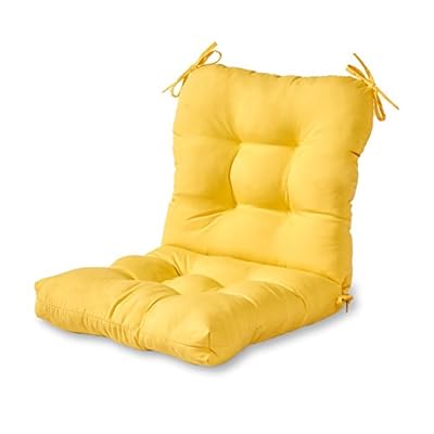 Greendale Home Fashions Outdoor Seat/Back Chair Cushion, 1 Count (Pack of 1), Sunburst