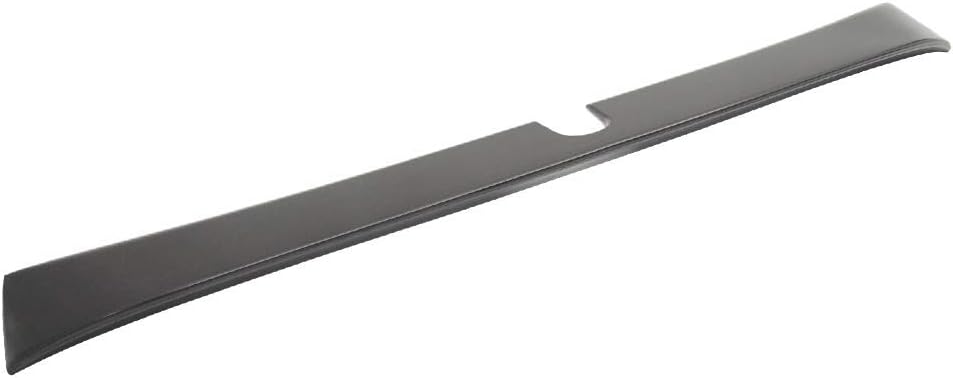 Roof Spoiler Compatible with 2001-2007 Benz C-Class W203 4Dr 4Door, Unpainted ABS Rear L Style Rear Trunk Tail Spoiler Wing by IKON MOTORSPORTS, 2002 2003 2004 2005 2006