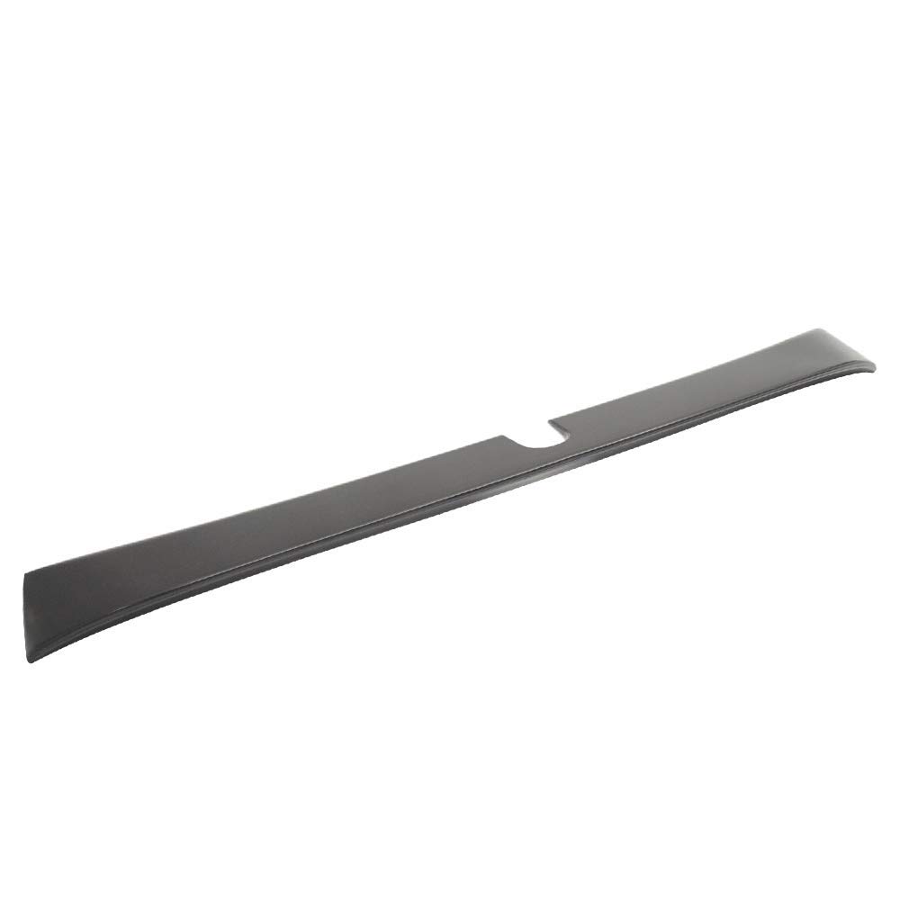 Roof Spoiler Compatible with 2001-2007 Benz C-Class W203 4Dr 4Door, Unpainted ABS Rear L Style Rear Trunk Tail Spoiler Wing by IKON MOTORSPORTS, 2002 2003 2004 2005 2006