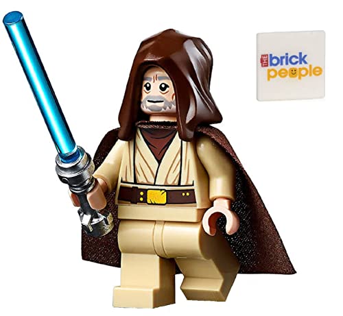 LEGO Star Wars OBI Wan Kenobi Minifigure (Old with Hood), Blue