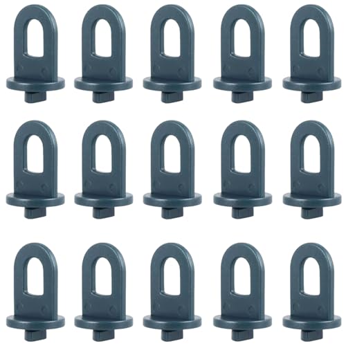 50Pcs Effective Green House Twist Clips Stable Plastic Plant Fixing Clips Save Space Garden Hanging Plants Hook for Insulation Mesh Shade