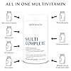 BodyHealth Multi Complete (120 Ct) Daily Multivitamin for Men and Women with Whole Foods, Minerals, Antioxidants, Organic Green Food Concentrates, and Liver Detox Extracts, Non GMO