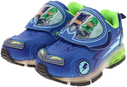 PJ Masks Toddler Light Up Shoes, Athletic Shoe with Hook and Loop Strap