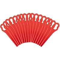 60 Stück PA6 Ersatzmesser-Set Kompatibel für Einhell Rasentrimmer GE-CT 18 Li, GC-CT 18/24 Li, BG-CT 18 Li, RG-CT 18 Li, Kunststoffmesser Kompatibel für Einhell Akku-Rasentrimmer Zubehör – Ansicht 6