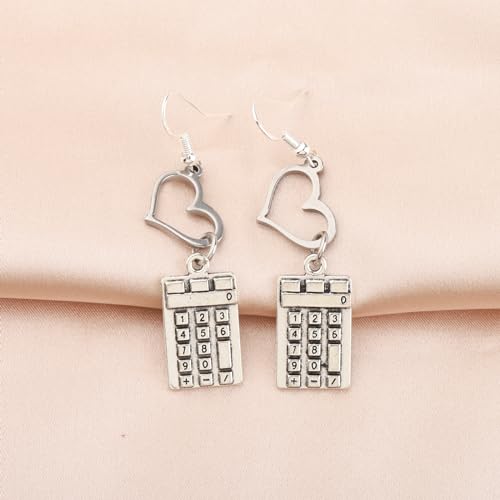 Accountant Earrings Accounting Jewelry CPA Graduation Gift Math Lover Calculator Charm Earrings2