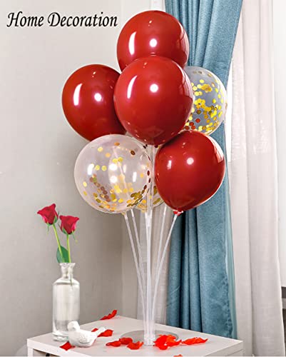 4 Sets Of Balloon Table Stand Kit, Reusable Clear Table Balloon Centerpiece Stand Table Desktop Holder For For Birthday Wedding Party Festival Event Balloon Decorations #TOP4