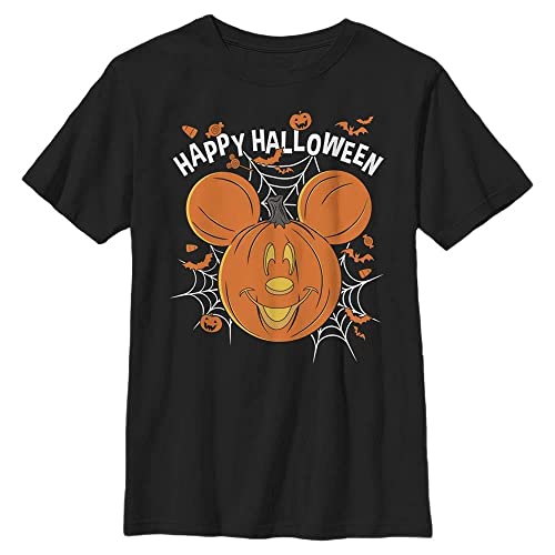 Mickey Mouse Jack O Lantern haut noir à imprimé citrouille durable