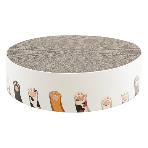 Scratch Lounge - Cama para gatos, rascador para gatos, almohadilla afiladora de garras de gato corrugada, protector de muebles 2 en 1 para gatos pequeños, gatitos, gatos de interior