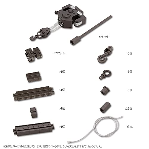 Hexa Gear Kotobukiya Block Base 05 Crane Option maquette 1/24 - 2