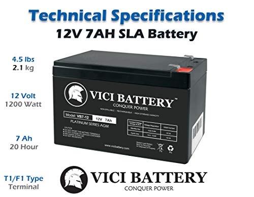 Razor E90 compatible replacement scooter battery by VICI Battery Brand