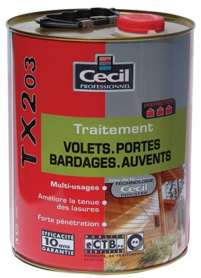 Cecil - Traitement bois exterieur tx 203 - Cond. l.5 -