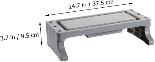 Miniatura 2 de 1 soporte elevado para monitor con estante multifuncional para computadora para organización de escritorio para uso doméstico y oficina, compatible
