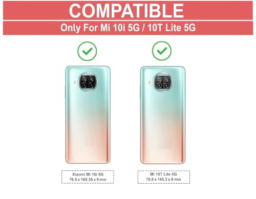 Image of Bintage Back Cover Compatible for Mi 10i / Mi 10T Lite 5G | Cute 3D Taddy Ball Bear Milk Cake Coffee Silicon Case Full Body & Camera Protection - Brown