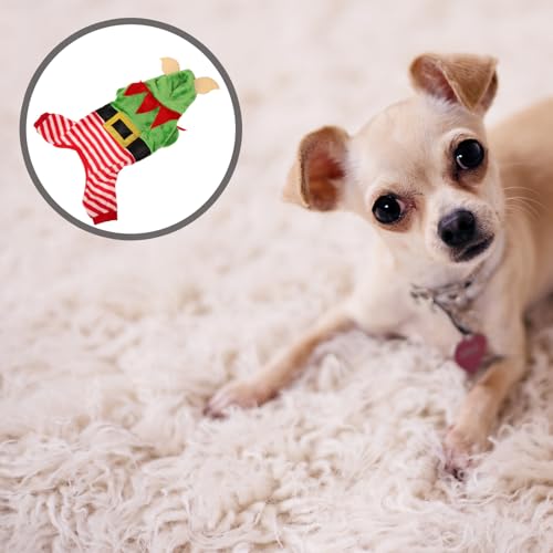 Disfraz navideño para perro, ropa cálida y cómoda miniatura 3