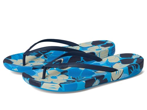 Image of FitFlop Surfa Stripe-Webbing Toe-Post Sandals | Casual Sandals