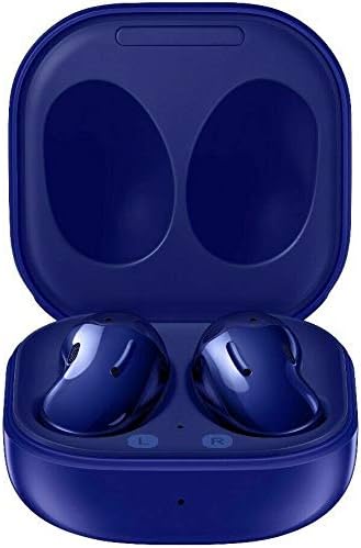 Samsung Galaxy Buds Live ANC TWS Wireless Bluetooth 5.0 Earbuds for iOS & Android, 12mm Drivers, International Model - SM-R180 (Buds Only, Mystic Blue (Limited Edition))