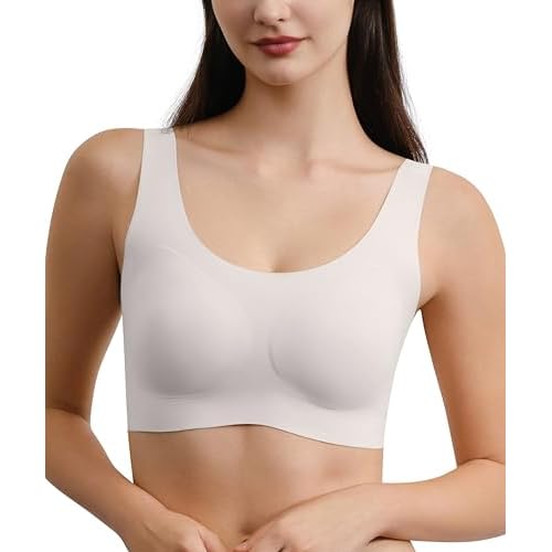 Ubras Seamless Bras for Women Light Support Wireless Bralette Comfortable