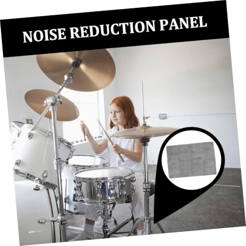Totority Soundproofing Drum Mat Denso y Más Grueso Manta de Aislamiento Acústico para Atenuación de Paneles Acústicos miniatura 6