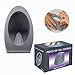 Makartt Dipping Powder Container, Nail Dip Tray, French Manicure Molding with Finger Guide Easy Smile Line Grey Dippies Holder for Nails