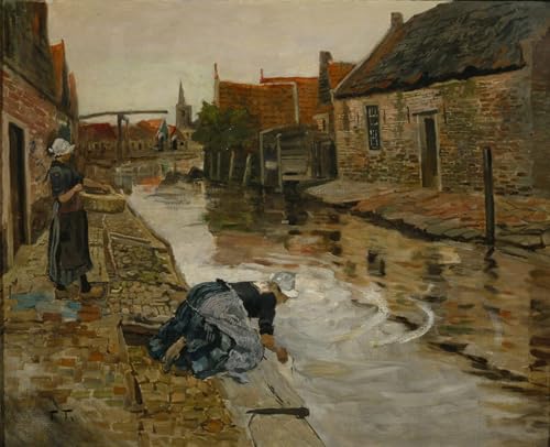 Affiches et gravures Fritz Thaulow peinture celebre salon moderne 60x90