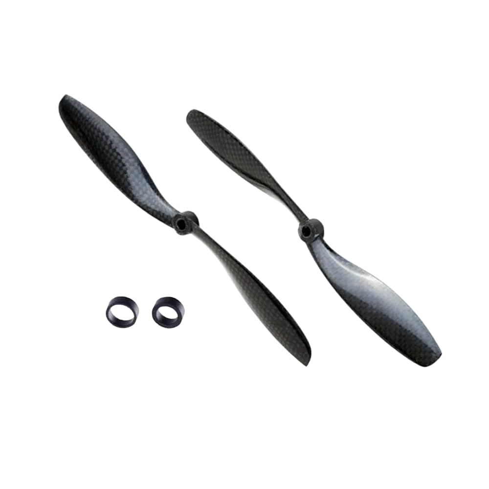 hélice Hélice de fibra de carbono 3K, 2 pares, 8045, 1045, 1047, 1147, 1238, 1260, 1245, accesorio for hexacóptero RC Drone Quadcopter Reemplazar pieza(2pairs 1245)