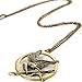 Produktbild Die Tribute Von Panem Spotttölpelbrosche Katniss Everdeen Pin Bogen Kette Umhängekette Umhänger Bronze
