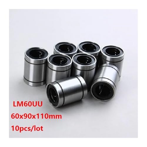 Bague de roulement LM60UU en acier renforcé pour haute performance - 3