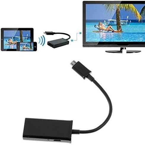 LG Prada K2 Smartphone HDMI to Micro-USB MHL adapter! True digital conversion using official chipset. (Bulk Packaging)