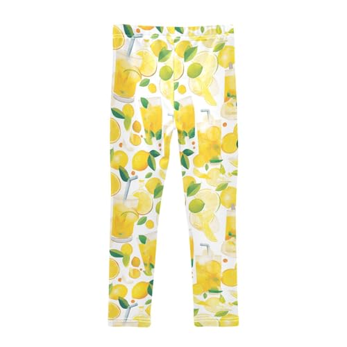 KLL Summer Small Fresh Watercolor Toddler Girls' Legging Casual High Waisted Sweatpants Exercise2