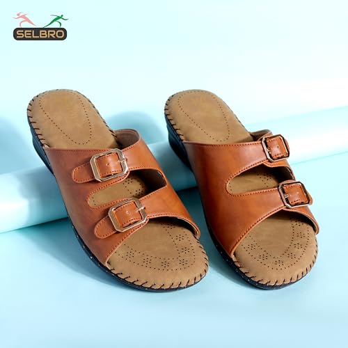 Image of SELBRO Doctor Orthopaedic, Extra soft | Ortho Care Comfortable Slippers For Women & Girls | Weightless | Padded Soft Insole For Boost Comfort & Relief | Best For Joint & Knee Pain DR107