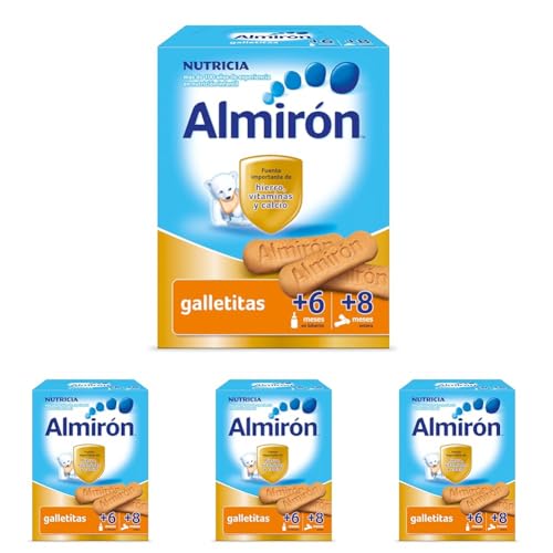 Almirón Galletitas, desde los 6 Meses, 180g (Paquete de 4)