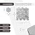 Apollo Tile 5-Pack 11.8 x 12-in. White Polished and Etched Marble Honeycomb Hexagon Mosaic Wall and Floor Tile at 4.83 sq. ft. Per Case APLBL8801CAA, Kitchen Backsplash Tile and Bathroom Flooring