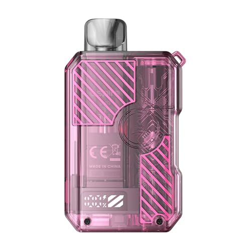 Aspire Gotek X3 Pod Kit 1200 mAh Battery Easy-to-Read LCD Display Adjustable Airflow Auto-Draw Function Build-in Power Supply 2ml Cartridge Capacity No Nicotine (Pink)