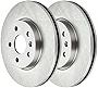 AutoShack R65187PR Front Brake Rotors Pair of 2 Driver and Passenger Side Replacement for Chevrolet Bolt EUV 2011-2019 Cruze 2012-2020 Sonic 2016 Cruze Limited 2016-2019 Volt 2017-2023 Bolt EV FWD