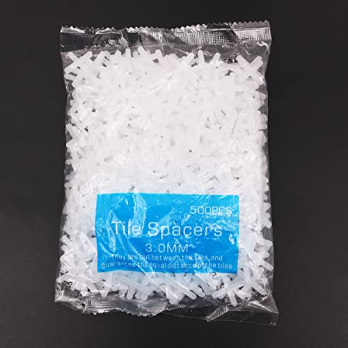 Rayong 1000Pcs Tile Spacers 1 Spacers Slab Spacers Plastic Cross Shaped Tile Spacers For