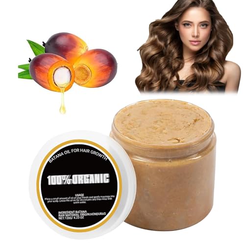 2pc Divine Vitals Batana Oil for Hair Growth – Organic Hair Growth Oil, Treats Dry Hair, Suitable for All Hair Types – Spoiled Brand Batana (1pc)