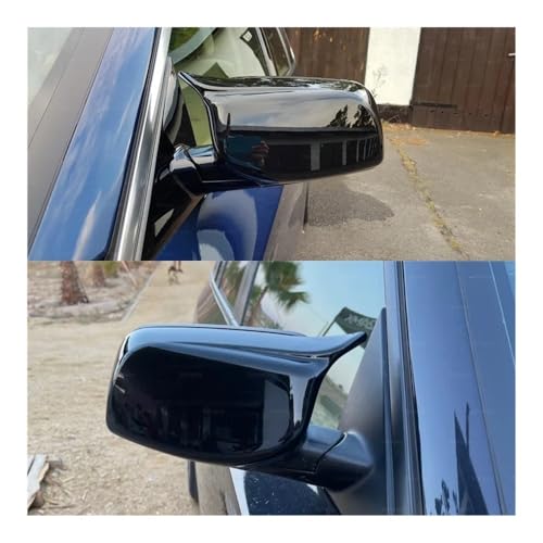 Coques rétroviseur look M pour BMW Série 6 E63 E64 2003-2010 style carbone - 4
