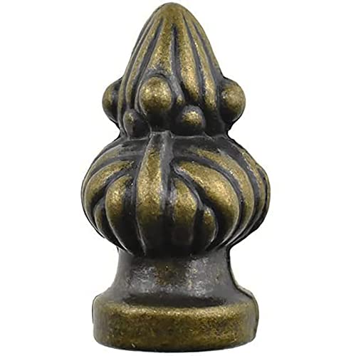 Lamp Finial Cap Knob Ozxno 1Pcs Antique Bronze Lamp Shade Holder Finials Decoration Accessories #TOP11