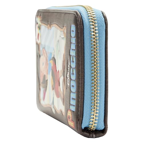 Loungefly Disney Pinocchio Book Zip Around Wallet2