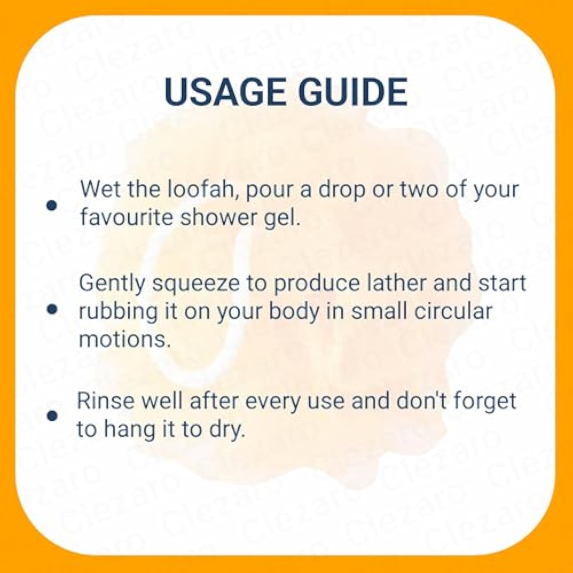 Body Loofah Set of 6, Extra Soft Bath Sponge Scrubber