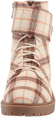 Jessica Simpson Women's Karia Combat Boot, Light Natural, 5 | Image 1