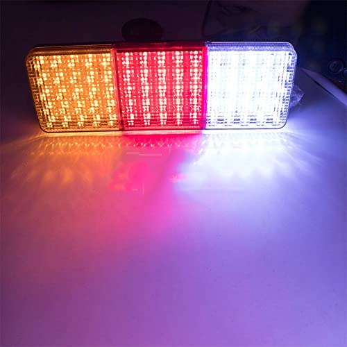 BATLAM 2 Peças Caminhão LED Tail Light Luz Traseira Freio Turn Signal Reverse Lamp 12V 24V Para Trai
