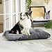 BEDSURE Hundekissen Grosse Hunde waschbar - 120x90cm hundematratze XXL für große, mittelgroße Hunde Outdoor gepolstert Hundematte dunkelgrau in 10cm Höhe, XL Kühlmatte für Haustiere