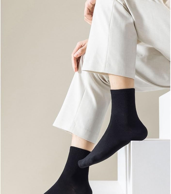 Men's Spring Autumn Seasonal Styles Socks Mid-tube Cotton Sockss Versatile Socksing