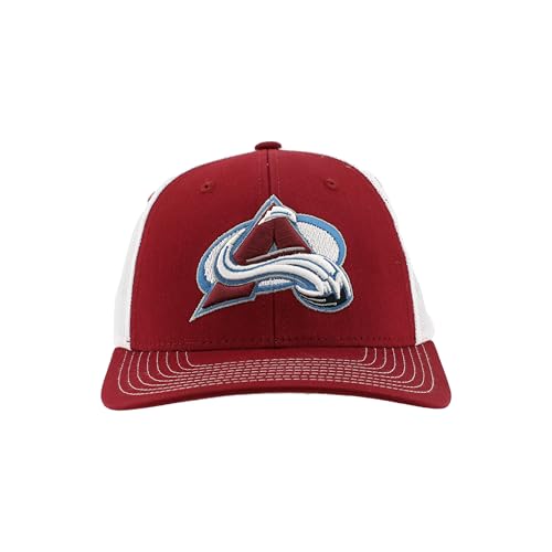 Image of ZHATS NHL Unisex-Adult NHL Officially Licensed Adjustable Snapback Hat Dakota Icon Team Color
