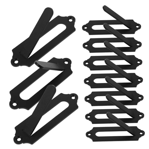 OSOLADY 12pcs Deer Wall Mount Hooks Stylish Skull Hangers for Home Decor Steel Bracket for Antler Display Unique European Style Wall Art Eyecatching Decoration