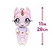 MGA Entertainment Glitter Babyz Jewels Daydreamer Unicorn Baby Doll with Magical Color Changes, Lavender Glitter Hair, “Magic” Outfit, Diaper, Shampoo Bottle, Pacifier Accessories Gift, Ages 3 4 5+