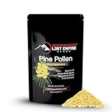 Wild Harvested Pine Pollen - Non-Irradiated! - Nootropic Herb Packed with Amino Acids, Vitamin C, and More - Great for Hair and Skin Care - Vegan/Paleo/Keto Friendly, Gluten Free (50 g)