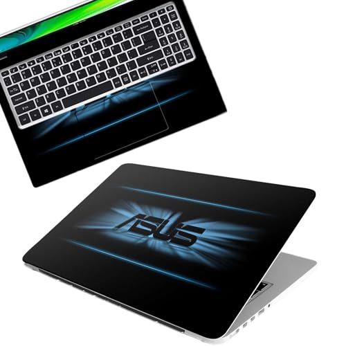 Image of DSGN 159 Full Body Laptop Skin Bubble-Free| Laminated| Removable| HD Quality Sticker for Laptops Upto 15.6 Inches Compatible with Asus